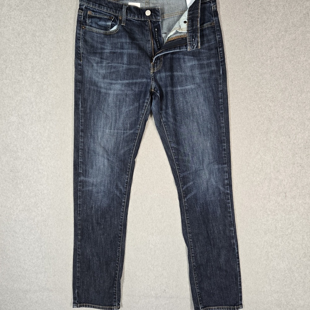 Lucky Brand Men Jeans 32X34 Blue Denim 410 Athletic Slim 32" Inseam Stretch